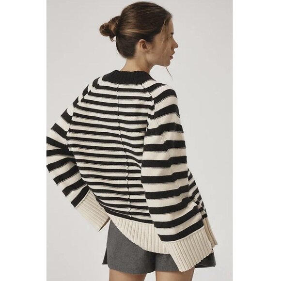 NWT Size XXS (P2P 20") - The Chandler Relaxed Cotton Sweater  (NWT US$ 168) - Picture 2 of 16